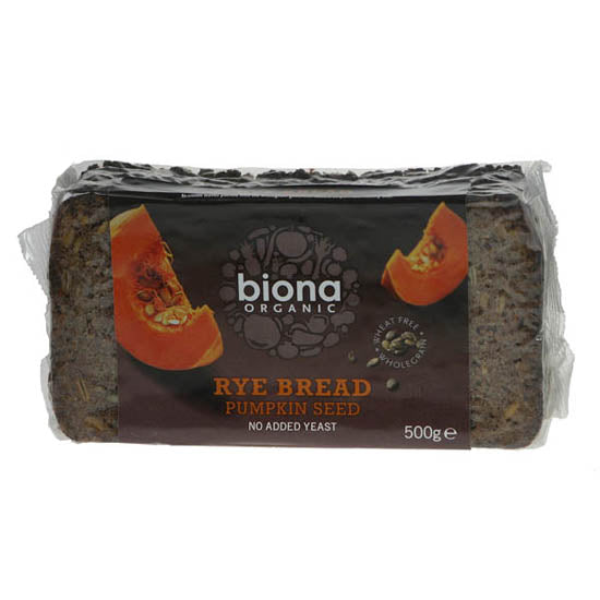 Rye Bread Pumpkin Seed Leicester Wholefoods