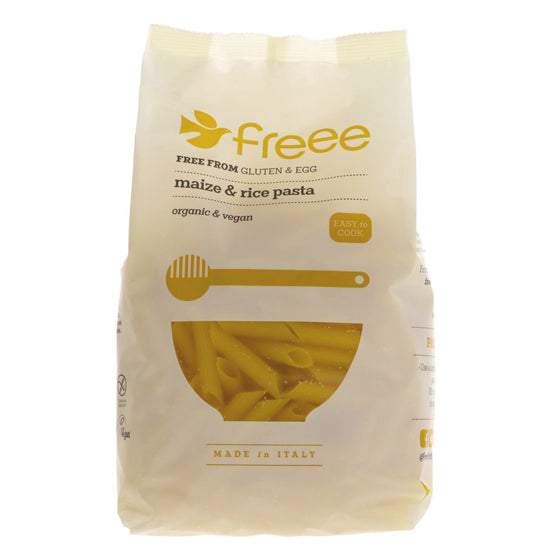 Gluten Free Rice & Maize Penne pasta Organic