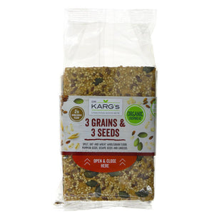 3 Grains + 3 Seeds Crispbreads Organic