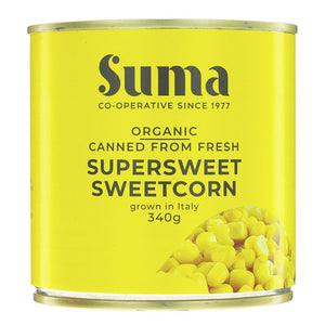 Sweetcorn canned Organic