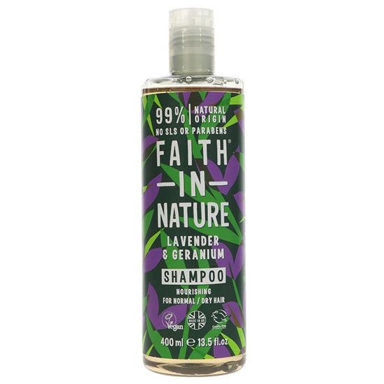 Lavender & Geranium shampoo ROLL BACK PRICE