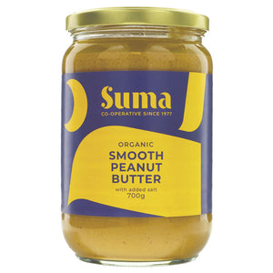 Peanut Butter Smooth + Salt Organic