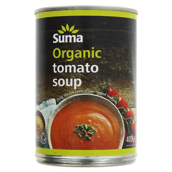 Tomato & Basil Soup Tinned Organic  ROLL BACK PRICE