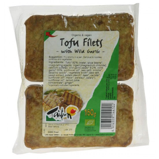 Tofu Fillets with garlic Organic ROLL BACK PRICE
