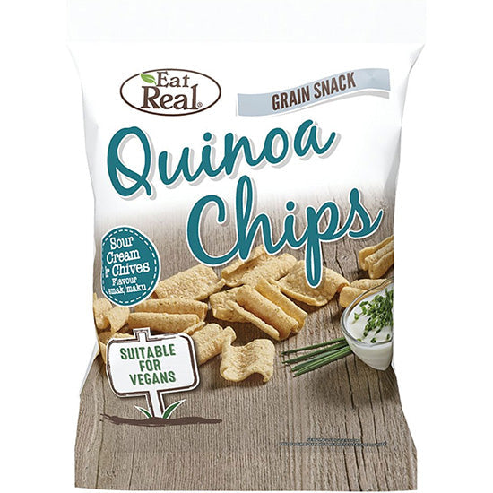 Sour Cream & Chives Quinoa Chips ROLL BACK PRICE