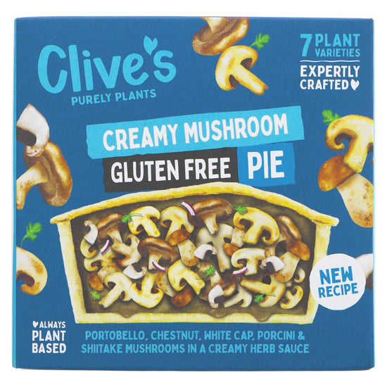 Mushroom Pie Gluten Free