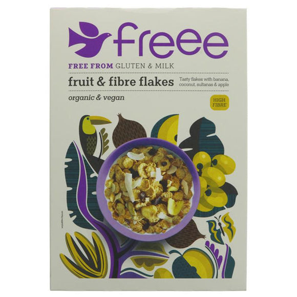 Fruit & Fibre Flakes Breakfast Cereal Gluten Free Organic ROLL BACK PRICE