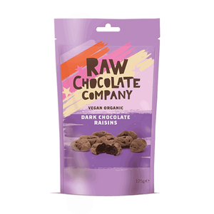 Raw Chocolate covered Raisins Organic