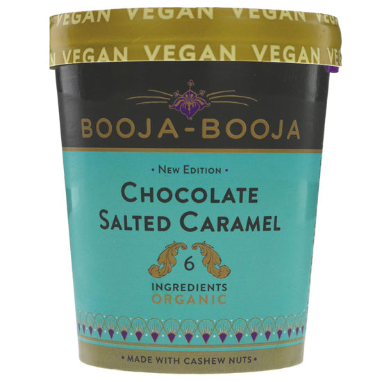 Chocolate Salted Caramel Ice Cream Organic ROLL BACK PRICE
