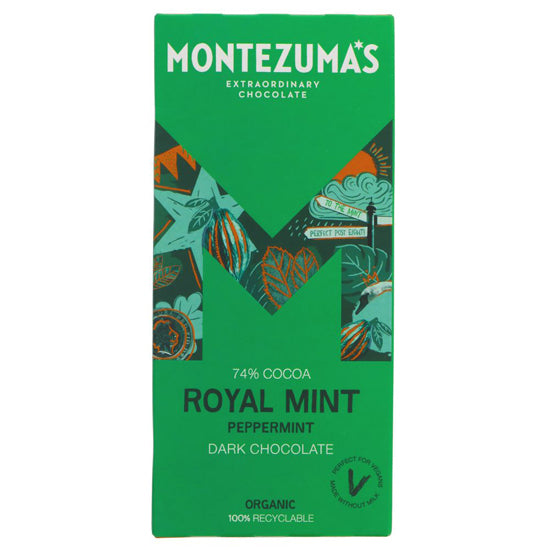 Royal Mint Dark Chocolate Bar Organic