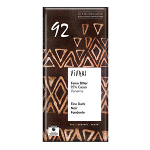 Organic Fine Dark 92% Panama Chocolate