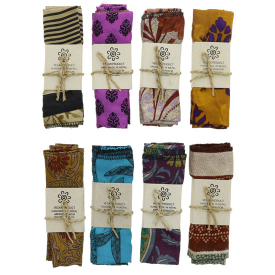 Recycled Sari Gift Wrap/Scarf Single