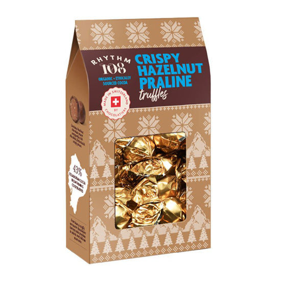 Chocolate Truffles - Crispy Praline - Box organic