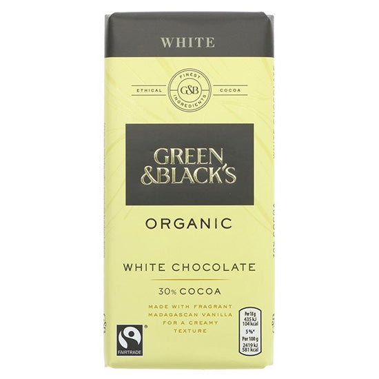 White Chocolate Bar Organic