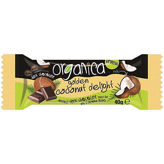 Chocolate Coconut Bar Vegan Organic