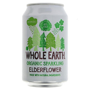Sparkling Elderflower Organic Can