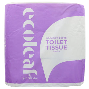 Ecoleaf Toilet Paper Roll 9pack