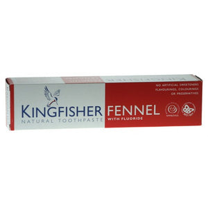 Fennel toothpaste with fluoride