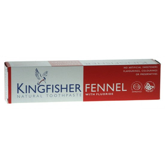 Fennel toothpaste with fluoride