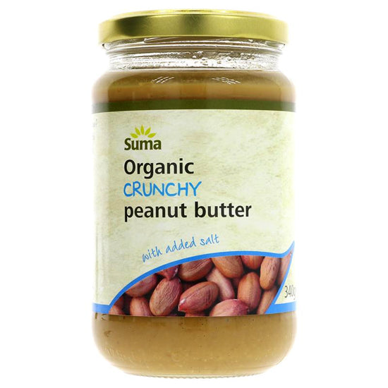 Peanut Butter Organic Crunchy + Salt