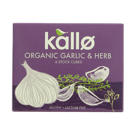 Garlic & Herb Organic stock cubes
