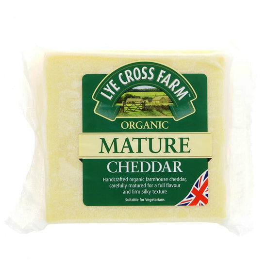 Mature Cheddar Cheese Organic