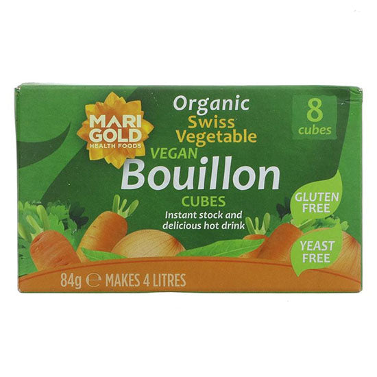 Bouillon Stock Cube Organic Yeast Free GF