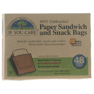 Paper Sandwich Bags unbleached