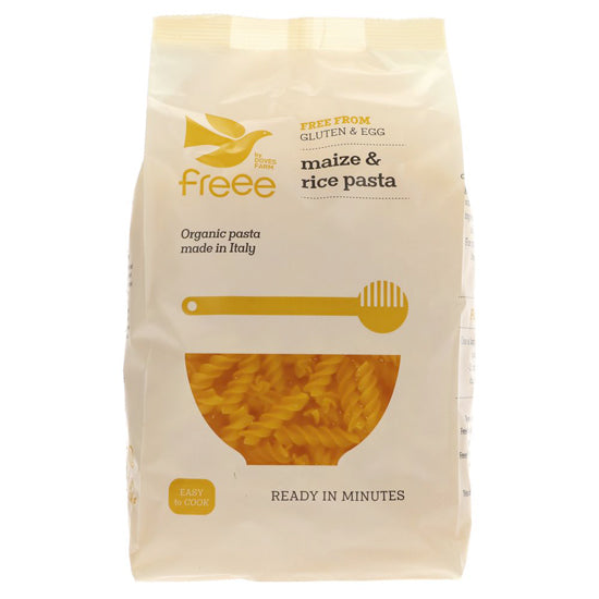 Gluten Free Rice & Maize twists pasta Organic