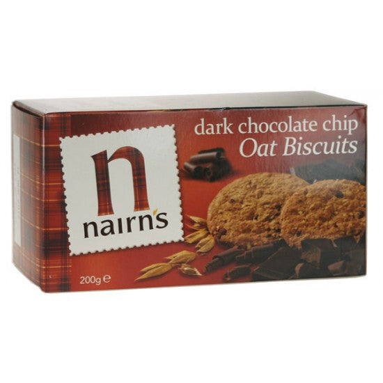 Dark Chocolate chip Oat Biscuits