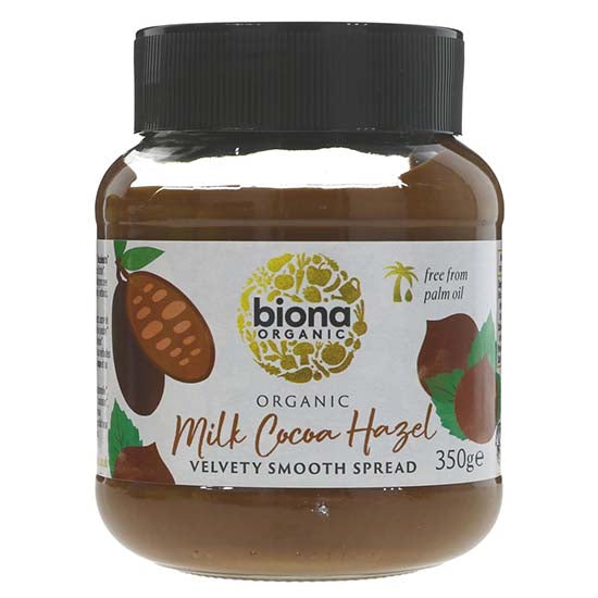 Milk Chocolate & Hazel nut spread Organic