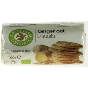 Ginger Oat Cookies Organic