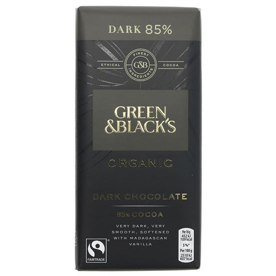 Dark (85%) Chocolate Bar Organic