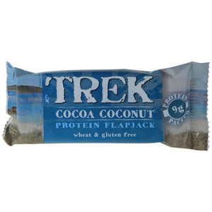 cocoa coconut protein flapjack