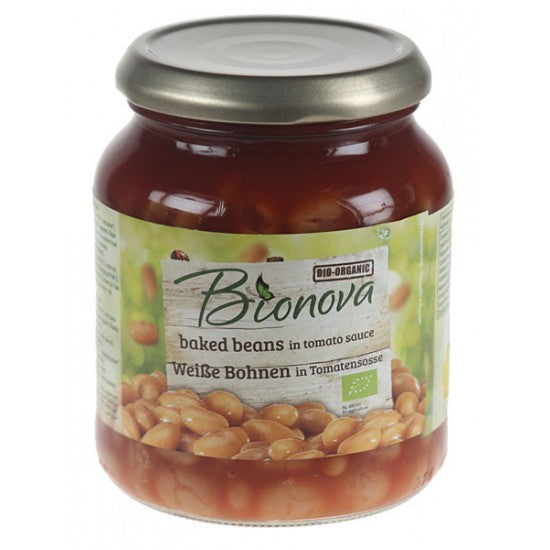 Organic Baked Beans in jars