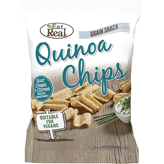 Sour Cream & Chives Quinoa Chips