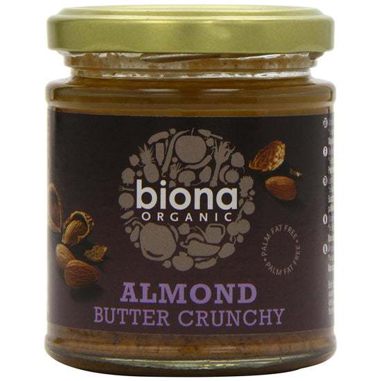 Almond Butter Crunchy Organic