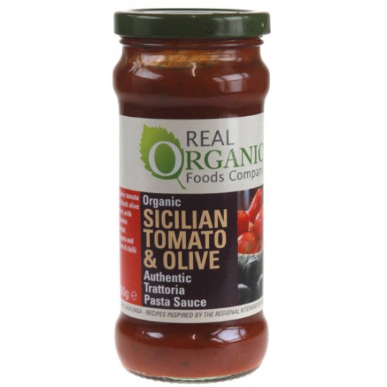 Sicilian Tomato & Olive Pasta Sauce Organic