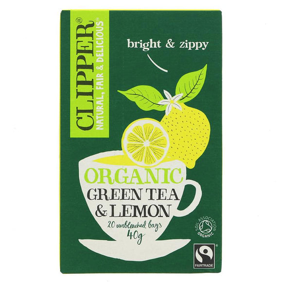 Green Tea with Lemon Organic