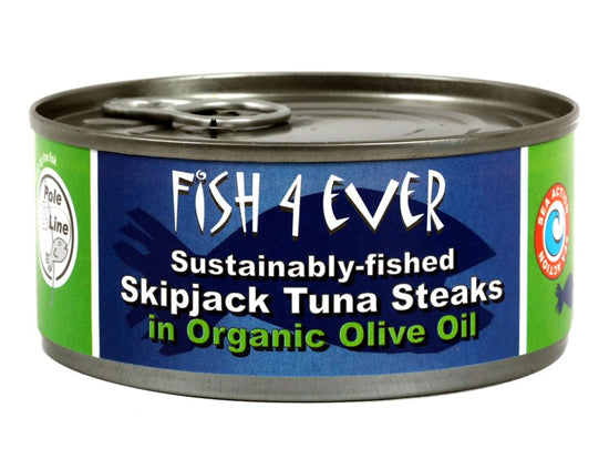 Skipjack Tuna in Organic Olive Oil