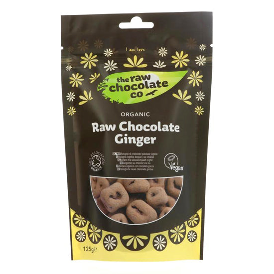 Raw Chocolate covered Ginger Organic