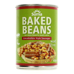 Baked Beans & Vegan Sausage