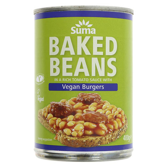 Baked Beans & Vegan Burger