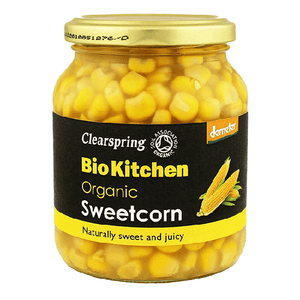Organic Sweetcorn in jar