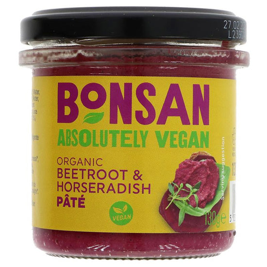 Beetroot & Horseradish Pate Organic