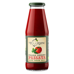 Tomato Passata Rustica with Basil, Organic