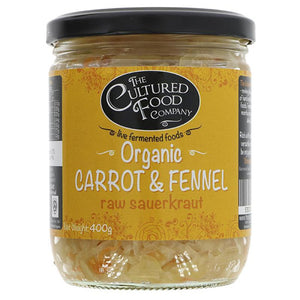 Sauerkraut Raw Carrot & Fennel Organic