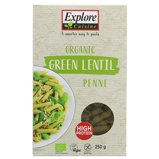 Green Lentil Penne Organic