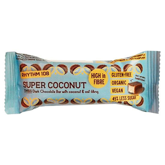 Super Coconut Dark Chocolate Bar Organic