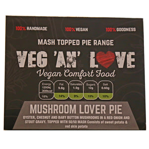 Mushroom lover pie (Vegan)